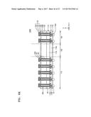 INTEGRATED CIRCUIT DEVICE HAVING THROUGH VIA BASED ALIGNMENT KEYS AND     METHODS OF FORMING THE SAME diagram and image