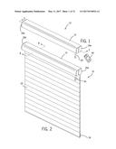 COVERING FOR AN ARCHITECTURAL OPENING HAVING NESTED ROLLERS diagram and image