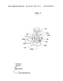 FUEL INJECTOR DEVICE HAVING PIN RETAINER diagram and image