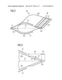 ROTOR BLADE WITH NOISE REDUCTION MEANS diagram and image