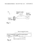 Methods and First, Second and Network Nodes for Managing Traffic     Characteristics diagram and image