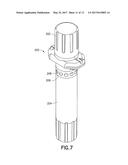 Syringe Having a Spring Action Plunger Rod diagram and image