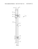 Door Assembly With Divided Screens diagram and image