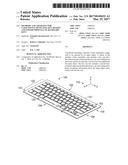 METHODS AND APPARATUS FOR CAPACITIVELY DETECTING KEY MOTION AND FINGER     PRESENCE ON KEYBOARD KEYS diagram and image