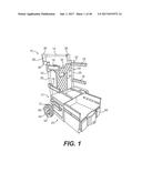 CONTAINER ASSEMBLY WITH ADJUSTABLE MOUNT STRUCTURES diagram and image