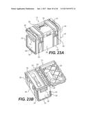 CONTAINER ASSEMBLY WITH ADJUSTABLE MOUNT STRUCTURES diagram and image