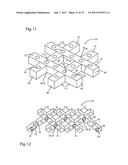 CASTOR SUPPORTED DOLLY ASSEMBLY CAPABLE OF BEING MADE FROM LIGHTWEIGHT     MATERIALS AND OF BEING USED AS A PALLET ASSEMBLY diagram and image