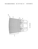 STATOR REFINER PLATE ELEMENT HAVING CURVED BARS AND SERRATED LEADING EDGES diagram and image