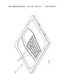 CAST REFINER PLATE SEGMENT WITH BLUNT EDGES AND CORNERS FOR SAFE HANDLING diagram and image