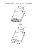 MODULAR INTERFACE CONVERTER FOR FIBER OPTIC CASSETTES AND MODULES diagram and image