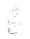 FLEXIBLE BELT MOUNTED ELECTONIC DEVICE HOLDING ARM diagram and image
