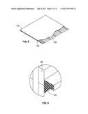 FILTER MEDIA AND FILTER ELEMENT WITH ADHESIVE REINFORCING diagram and image