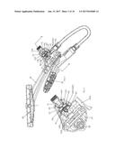 COMBINATION SHOWERHEAD WITH DIAL BUTTON SWITCHING diagram and image