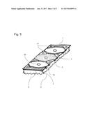 DEVICE FOR SEPARATING FLEXIBLE PACKAGING ELEMENTS diagram and image