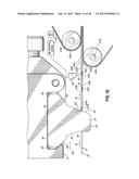 SYSTEM, NOZZLE AND METHOD FOR COATING ELASTIC STRANDS diagram and image