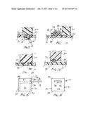 HOUSING FOR USE WITH COLOR CONVERTING MATERIAL ASSEMBLY AND LED diagram and image