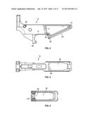 Firearm With Magazine Release Lever diagram and image