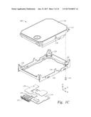 HARD DISK DRIVE WITH A VIBRATION ISOLATION FRAME diagram and image