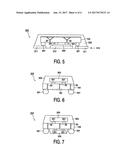 Electronic device, assembly and methods of manufacturing an electronic     device including a vertical trench capacitor and a vertical interconnect diagram and image