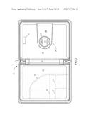 MOBILE DEVICE ENCLOSURE SYSTEM diagram and image