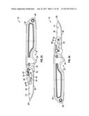 SKINNING KNIFE WITH REMOVABLE BLADE diagram and image