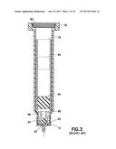 CARTRIDGE FOR CONTAINING AND DISPENSING A MEDICAMENT diagram and image