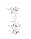 Collapsible Ski Caddy diagram and image