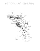 REMOTE SWITCH COMBINATION SHOWER HEAD diagram and image