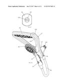 REMOTE SWITCH COMBINATION SHOWER HEAD diagram and image