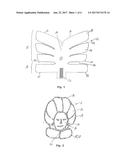 INFLATABLE AIRBAG FOR PROTECTING A PERSON, AND AIRBAG MODULE, VEHICLE     PARTS AND VEHICLE OCCUPANT RESTRAINT SYSTEM HAVING SUCH AN AIRBAG diagram and image