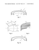 PREFORM FOR A CURVED COMPOSITE STIFFENER FOR AN AXISYMMETRIC PART SUCH AS     A COLLAR diagram and image