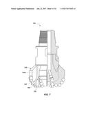 EARTH-BORING TOOLS INCLUDING PASSIVELY ADJUSTABLE, AGRESSIVENESS-MODIFYING     MEMBERS AND RELATED METHODS diagram and image