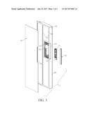 DOOR FOR REFRIGERATOR AND REFRIGERATOR diagram and image