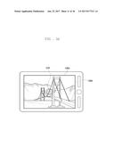 MOBILE TERMINAL HAVING DUAL TOUCH SCREEN AND METHOD OF CONTROLLING CONTENT     THEREIN diagram and image