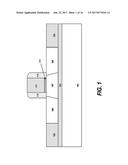 STRUCTURE FOR REDUCED SOURCE AND DRAIN CONTACT TO GATE STACK CAPACITANCE diagram and image