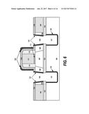 STRUCTURE FOR REDUCED SOURCE AND DRAIN CONTACT TO GATE STACK CAPACITANCE diagram and image