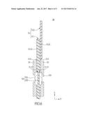 HEAT DISSIPATING DEVICE AND SWING STRUCTURE THEREOF diagram and image