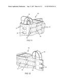 Turbine stator vane with closed-loop sequential impingement cooling insert diagram and image