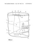 AIRCRAFT ENGINE WITH AN IMPACT PANEL diagram and image