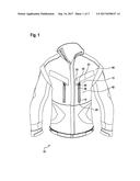 Garment Including an Integrated Pocket diagram and image