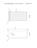 HANDHELD MOBILE DEVICE WITH HIDDEN ANTENNA FORMED OF METAL INJECTION     MOLDED SUBSTRATE diagram and image