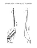TONGUE-AND-GROOVE PLIERS WITH ANTI-MARRING GRIP AREA diagram and image