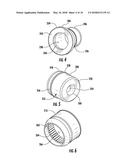 CONNECTOR FOR A COAXIAL CABLE diagram and image