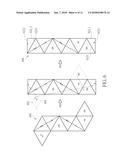 METHOD AND APPARATUS FOR GENERATING AND ENCODING PROJECTION-BASED FRAME     WITH 360-DEGREE CONTENT REPRESENTED BY TRIANGULAR PROJECTION FACES PACKED     IN OCTAHEDRON PROJECTION LAYOUT diagram and image