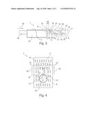 WALL COMPONENT OF A GAS TURBINE WITH IMPROVED COOLING diagram and image