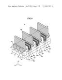 SEMICONDUCTOR DEVICES INCLUDING A DUMMY GATE STRUCTURE ON A FIN diagram and image