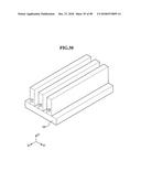 SEMICONDUCTOR DEVICES INCLUDING A DUMMY GATE STRUCTURE ON A FIN diagram and image