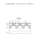 SEMICONDUCTOR DEVICES INCLUDING A DUMMY GATE STRUCTURE ON A FIN diagram and image