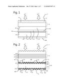 Hybrid tandem solar cell diagram and image