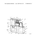 SURFACE CLEANING APPARATUS WITH OFF-CENTRE DIRT BIN INLET diagram and image